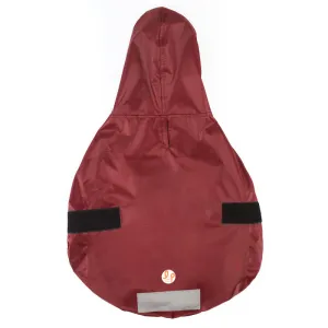 Dog Raincoat - Maroon