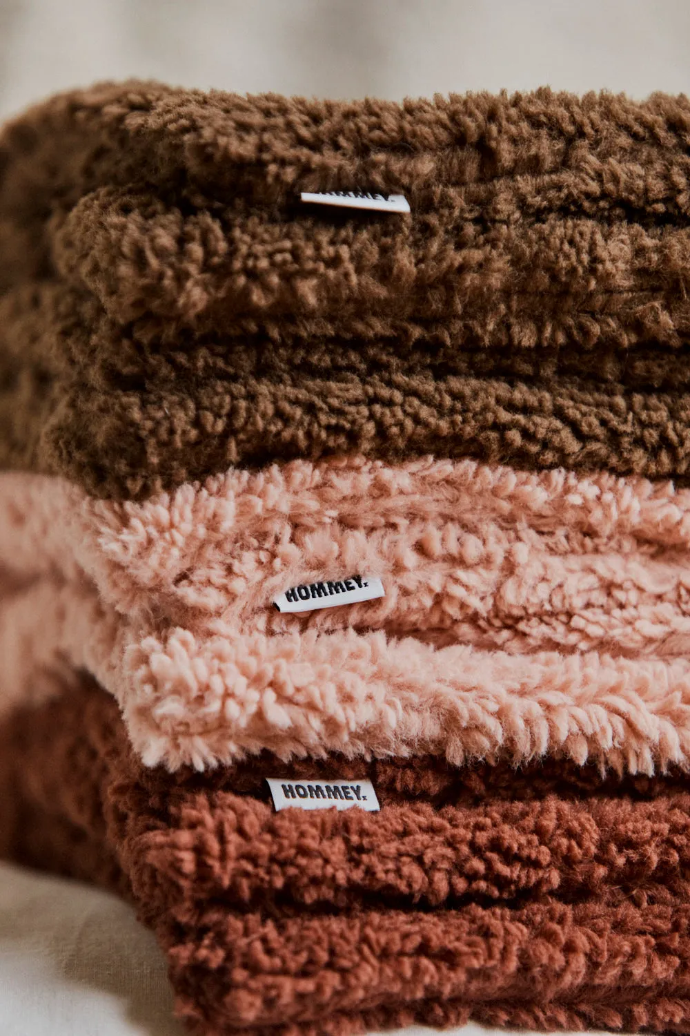Faux Fur Pet Blanket - Mushroom