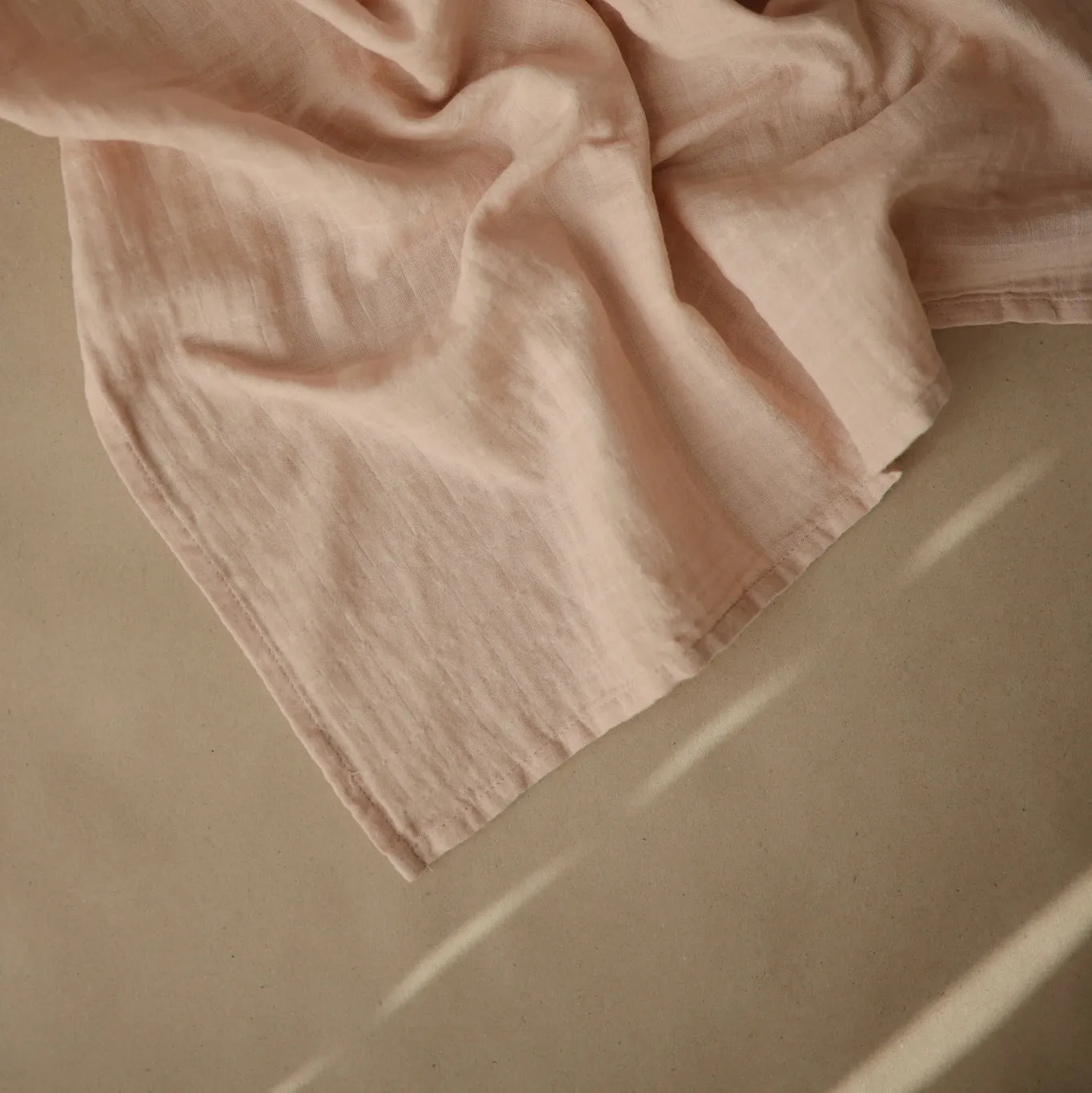 Muslin Cloths 3-Pack (Blush)