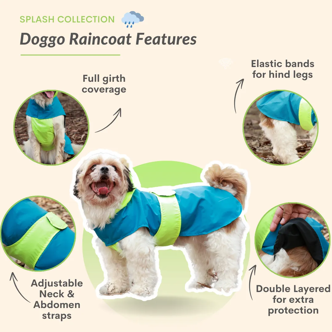 Splash Saver Pack of 2 Raincoats Rain Rover